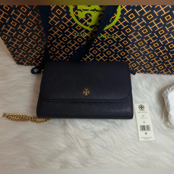 NWT tory burch emerson chain crossbody wallet - Picture 2 of 8